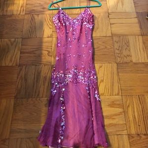 Beautiful pink Adrianna Papel evening dress. 6